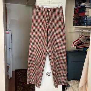 NEW Rowing Blazers Gun Check Wool Pant
